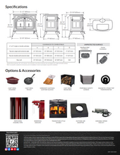 Load image into Gallery viewer, Vermont Castings DEFIANT Wood Stove