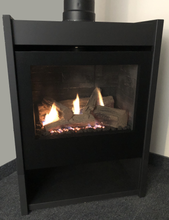 Load image into Gallery viewer, Savannah Deluxe Free Standing Gas Fireplace