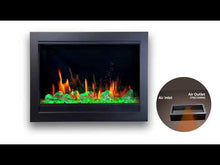 Load and play video in Gallery viewer, LiteDeer Homes LiteStar 30" Electric Fireplace Insert
