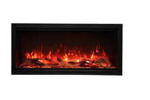 Load image into Gallery viewer, Amantii Symmetry 34" XT-ExtraTall SMART Electric Fireplace w/ Black Steel Surround
