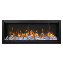Load image into Gallery viewer, Amantii Symmetry 74" Bespoke XT Electric Fireplace featuring Thermostatic Remote, WiFi capable