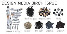 Load image into Gallery viewer, Remii XT Extra Tall 65" Indoor or Outdoor Electric Built-in only with black steel surround