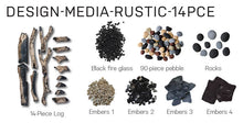 Load image into Gallery viewer, Remii XT Extra Tall 55" Indoor or Outdoor Electric Built-in only with black steel surround