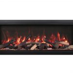 Load image into Gallery viewer, Amantii Symmetry 50" Bespoke XT Electric Fireplace featuring Thermostatic Remote, WiFi capable