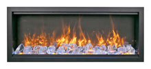 Load image into Gallery viewer, Amantii Symmetry 60" XT-ExtraTall SMART Electric Fireplace w/ Black Steel Surround