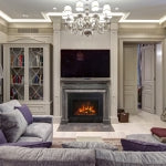 Load image into Gallery viewer, Amantii Traditional 44" Bespoke Insert Electric Fireplace