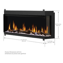 Load image into Gallery viewer, Dimplex IgniteXL Bold 60&quot; Built-In Linear Electric Fireplace
