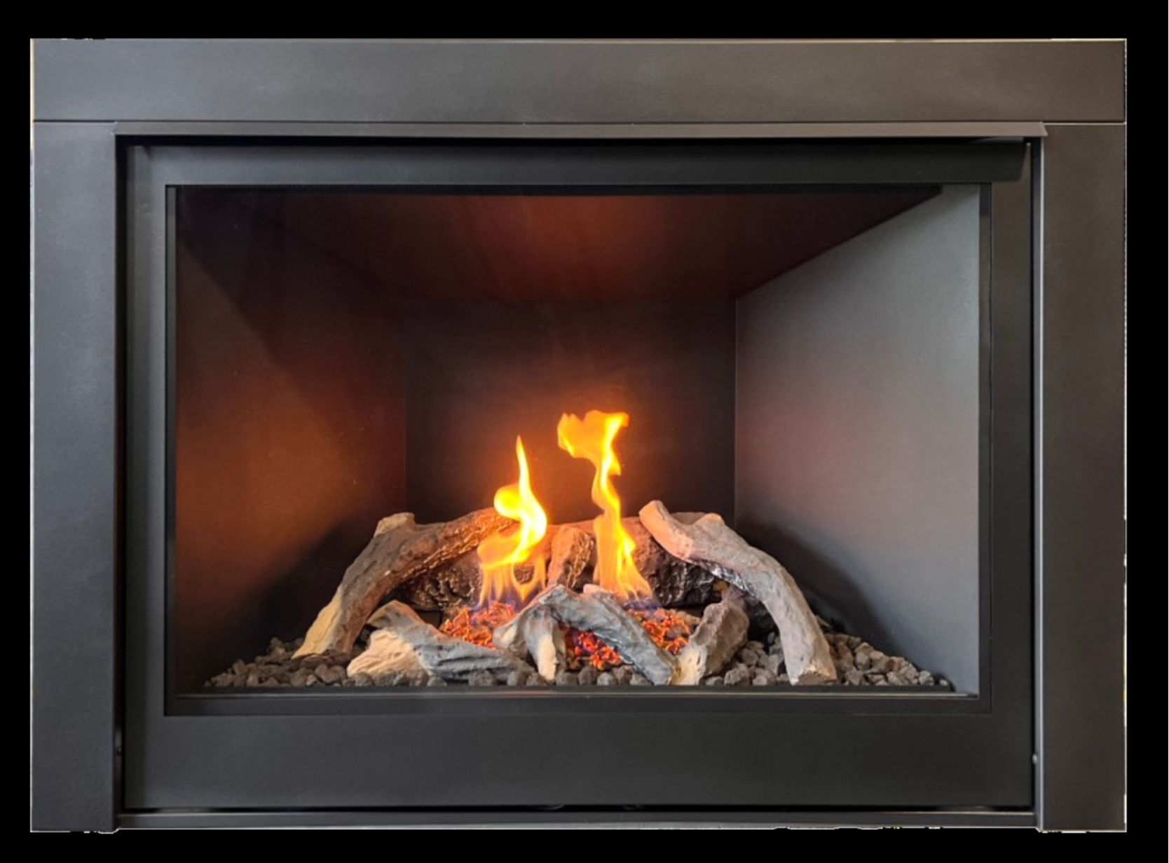 Savannah ELITE DCF Light Direct Vent NG Gas Fireplace – One10
