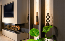 Load image into Gallery viewer, NETZERO E-One 190B Bay - 75&quot; Electric Fireplace - COMING SOON!
