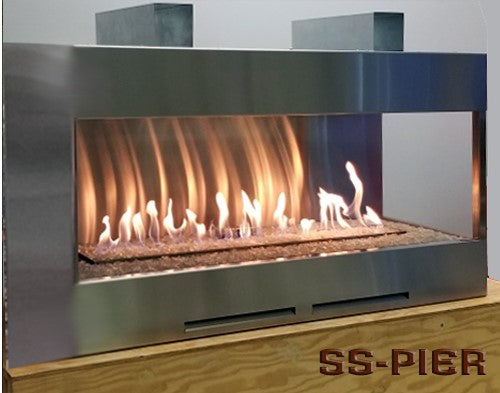 Woodbridge SS-PIER Series Outdoor Gas Fireplace