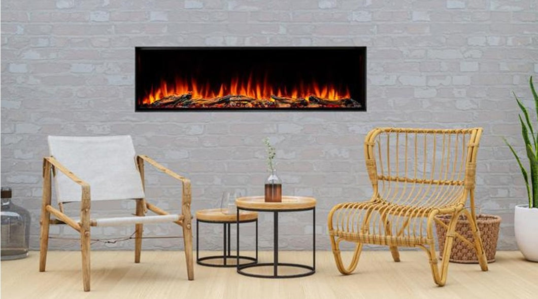 SimpliFire Forum Outdoor Electric Fireplaces