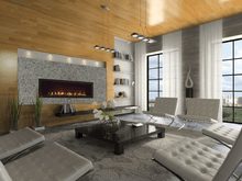 Load image into Gallery viewer, Savannah Deluxe Linear NG Gas Fireplaces
