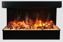 Load image into Gallery viewer, Amantii Signature Series - Tru-View 3 Sided Electric Fireplace

