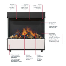 Load image into Gallery viewer, Dimplex OptiMyst Aura 30" Water Vapor Fireplace
