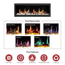 Load image into Gallery viewer, Litedeer Homes Latitude 45&quot; Built-In Electric Fireplace
