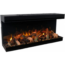 Load image into Gallery viewer, Amantii Fire &amp; Ice LUMAFOREST Series Electric Fireplace

