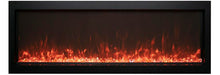 Load image into Gallery viewer, Amantii Panorama 40&quot; Built-In-XS-ExtraSlim SMART Electric Fireplace w/ Black Steel Surround
