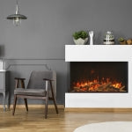 Load image into Gallery viewer, Amantii Tru-View 40&quot; Deep XtraTall SMART Electric Fireplace
