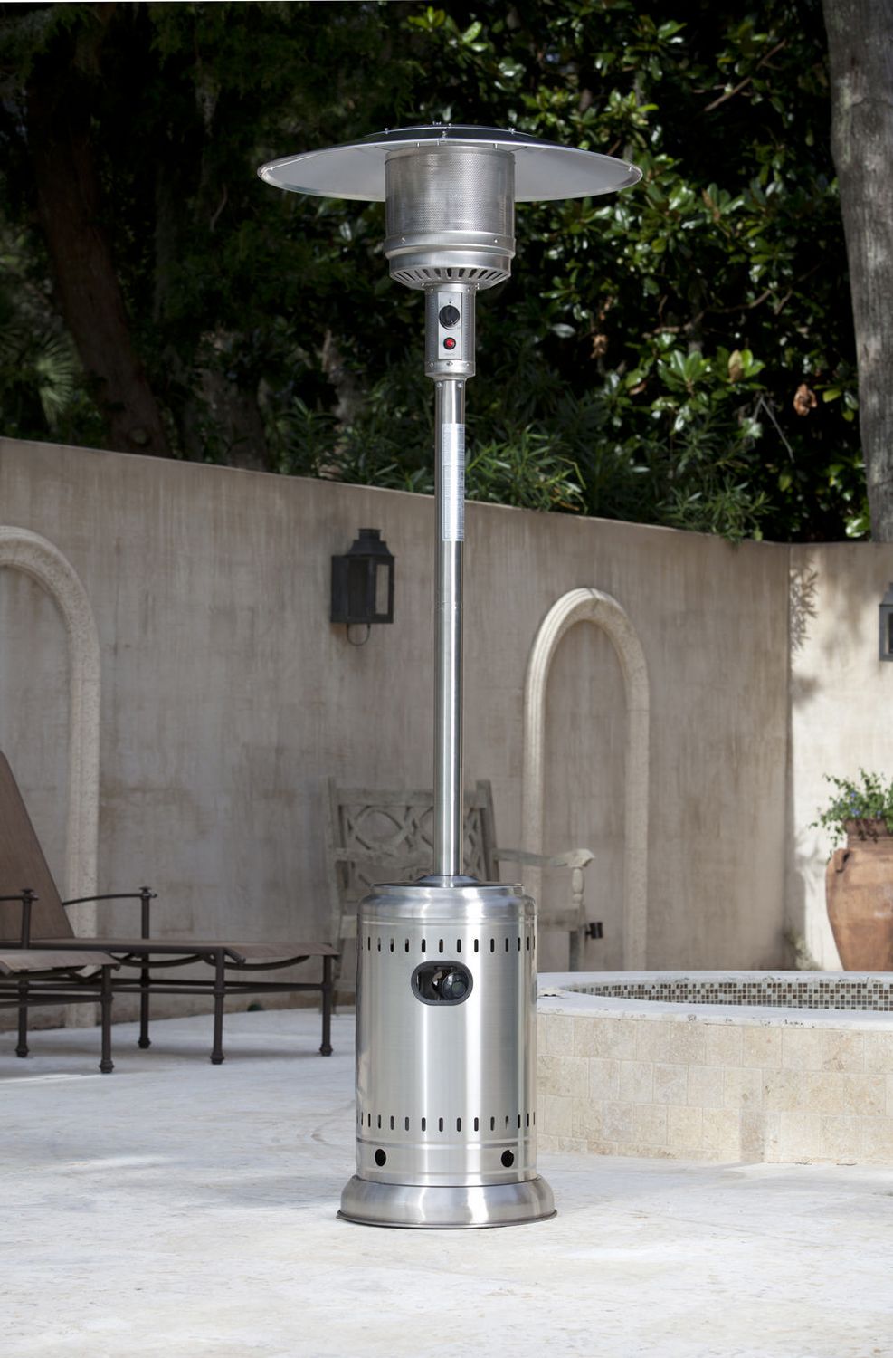 Paramount Full Size Stainless Patio Heater