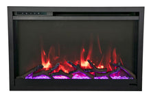 Load image into Gallery viewer, Amantii Traditional 33&quot; Xtraslim Series SMART Electric Fireplace
