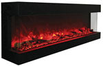 Load image into Gallery viewer, Amantii Tru-View 40&quot; Deep XtraTall SMART Electric Fireplace
