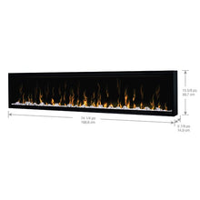 Load image into Gallery viewer, Dimplex IgniteXL 74&quot; Built-In Linear Electric Fireplace
